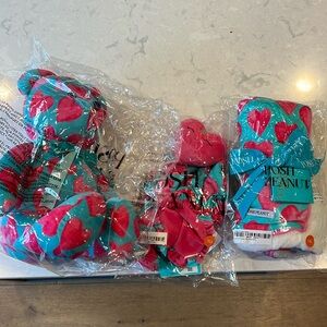 Posh Peanut Set - Teddy Bear - Lovey - Mini Plush Patoo - Queen of Hearts